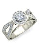 Joice Lab Diamond Solitaire Ring in gold