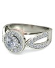 Joice Lab Diamond Solitaire Ring in gold