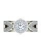 Joice Lab Diamond Solitaire Ring in gold