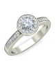 Stiene Lab Diamond Solitaire Ring in Gold