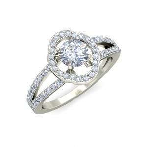 Venice Lab Diamond Solitaire Engagement Ring