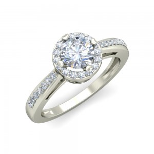 Glory Lab Grown diamond Engagement Ring in Gold