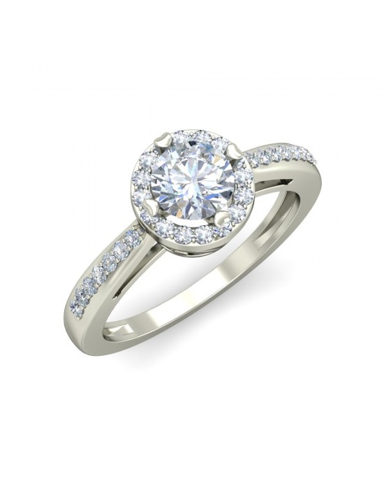 Glory Lab Grown diamond Engagement Ring in Gold