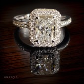 Lab Grown Radiant Cut Diamond Solitaire