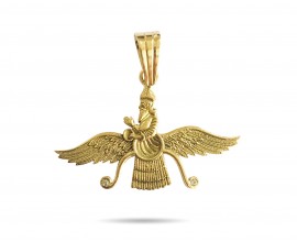 Buy Faravahar In Gold Bracelet Online in India at Best Price - Jewelslane