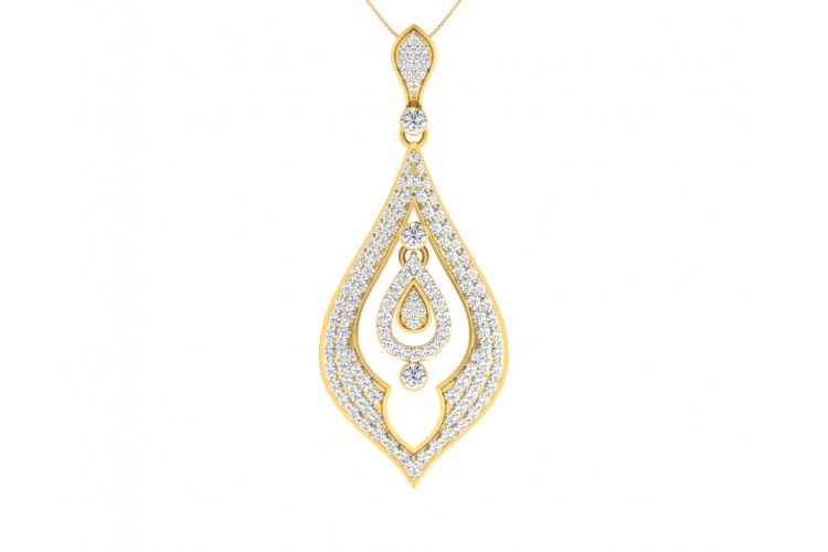 Buy Nomi Diamond Pendant in Gold | Endear Jewellery