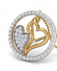 Samra Diamond Heart Pendant