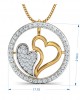 Samra Diamond Heart Pendant