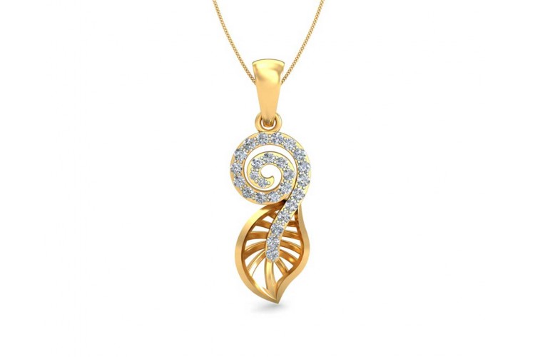 diamond gold pendant designs