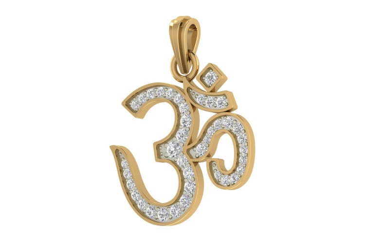 Diamond Om Pendant Om Locket | lupon.gov.ph