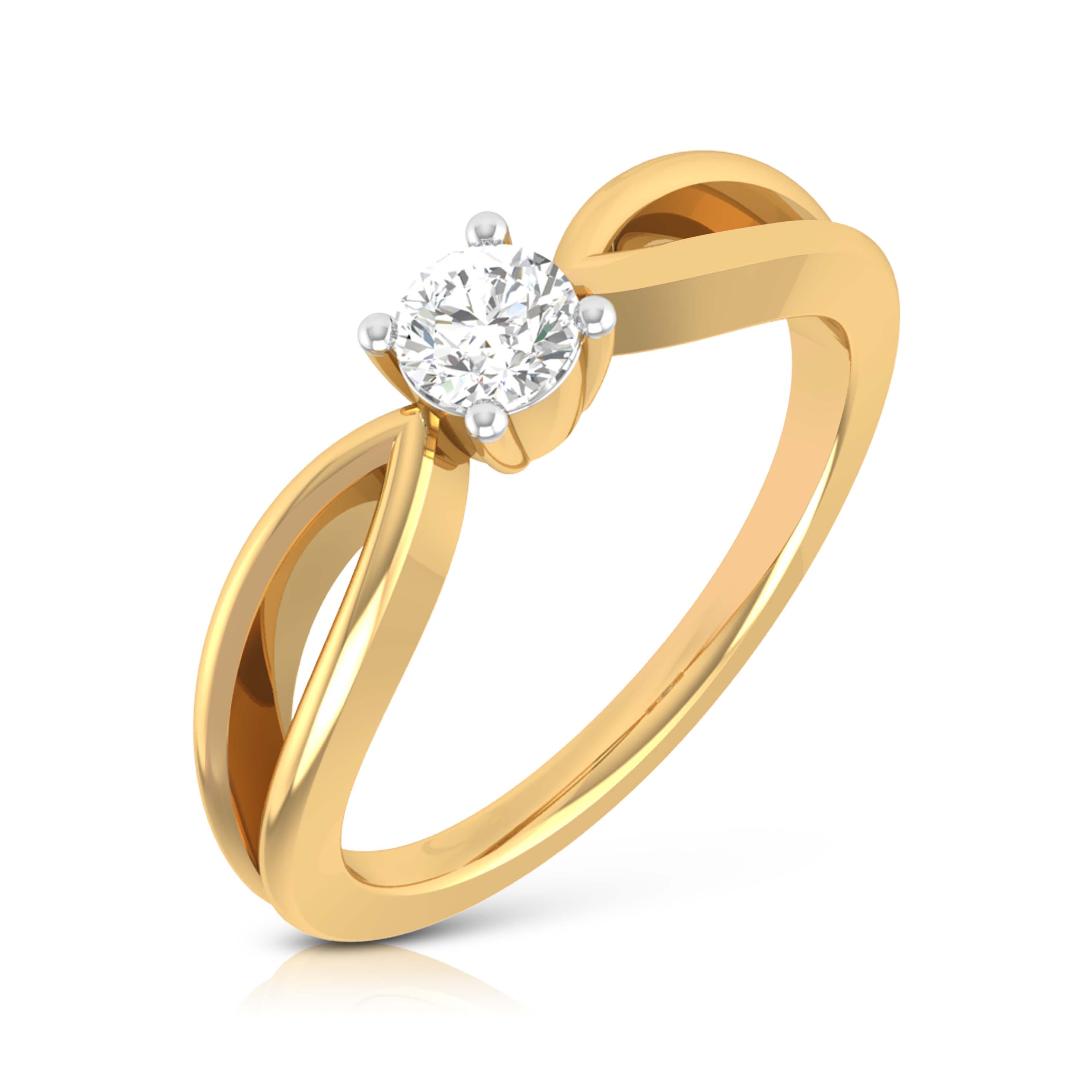 2.01 CT Cushion Cut Lab Grown Diamond Engagement Ring - Diamondrensu