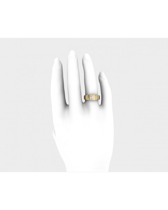 S letter ring | Letter ring, Gold rings fashion, Mens ring designs