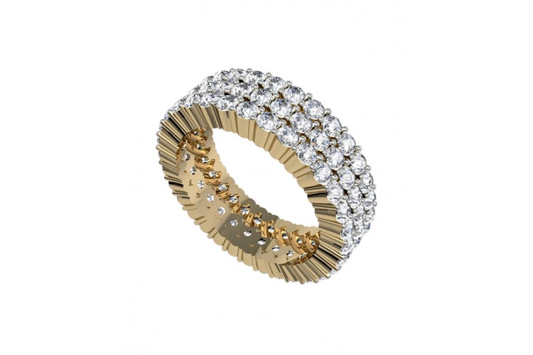 Buy Classic Diamond Eternity Band Online in India at Best Price ...