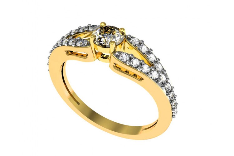 simple solitaire rings