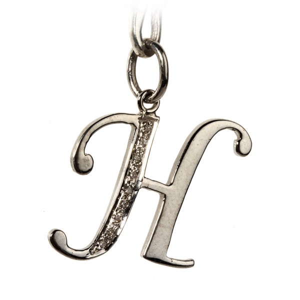 Diamond Alphabet Pendant - Buy Alphabets Diamond Pendant Online ...