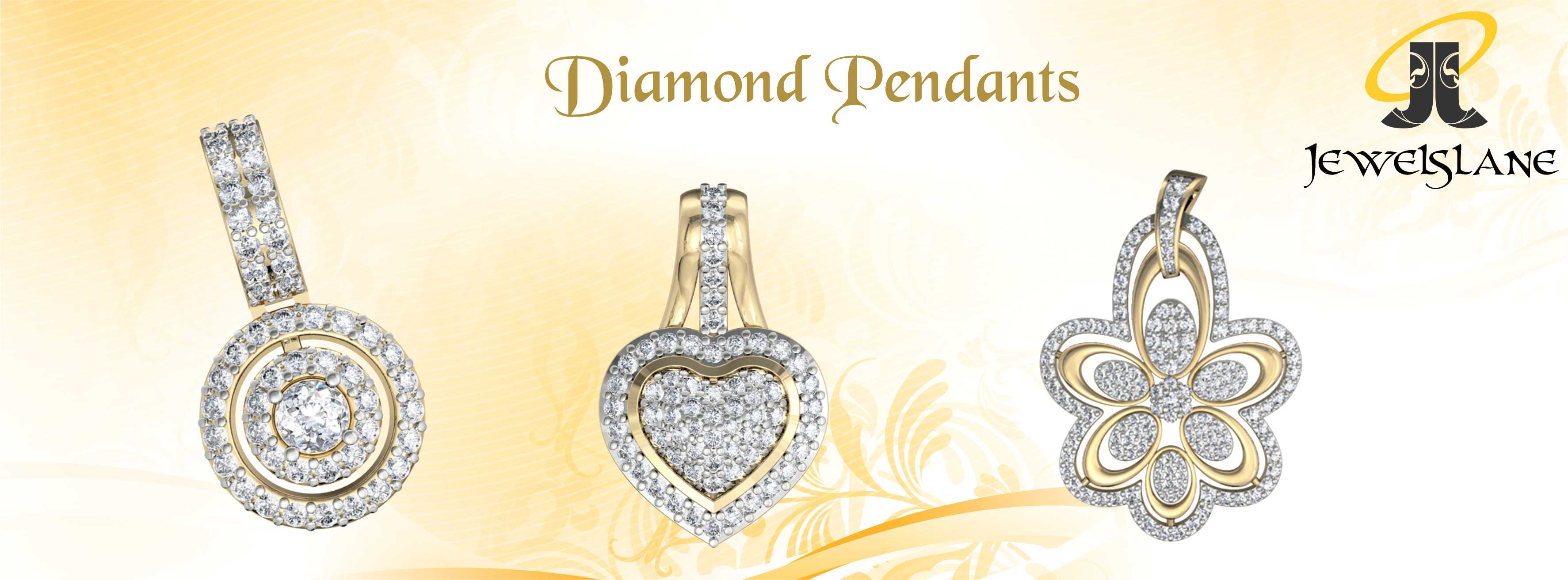 gold Diamond Pendants